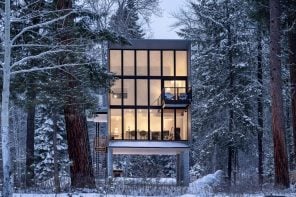 A Decade of Camping Led to This 747-Square-Foot Cozy River Retreat