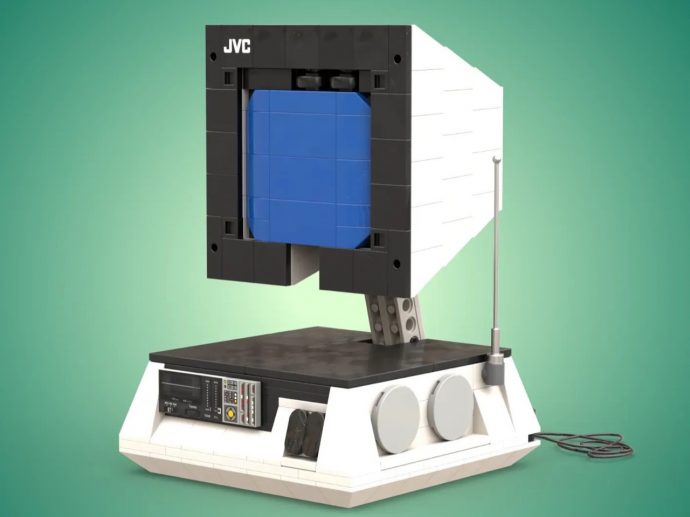 The JVC Pyramid TV That Defined Retro Futurism in the 70s Now Wants to Be a LEGO Set