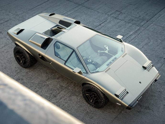 This Off-Road Lamborghini Countach Concept Is the Rally Monster We Never Got