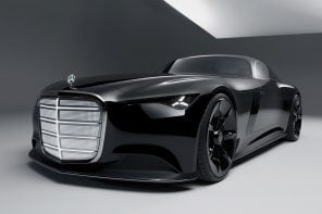 Mercedes-Benz Vision Iconic: Solar Paint That Generates 7,450 Miles of Range Annually