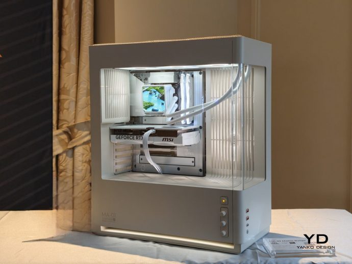 CyberPowerPC MA-01 at CES 2026: A Clean, Quiet, and Modern PC
