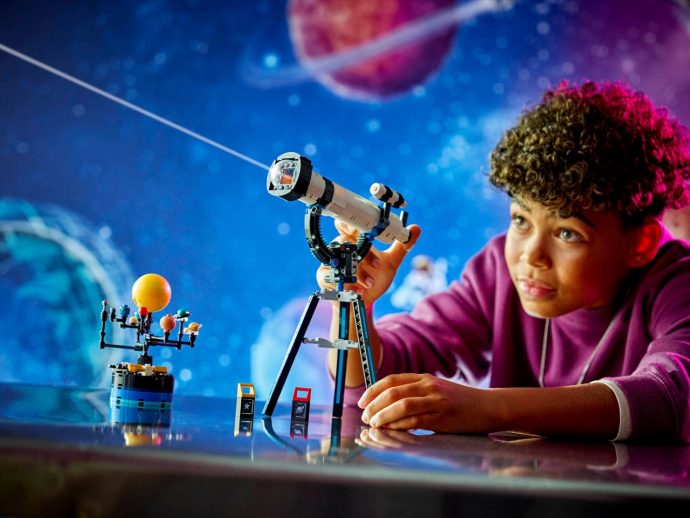 LEGO Just Released a 3-in-1 Space Telescope That Also Turns Into a Microscope and a UFO