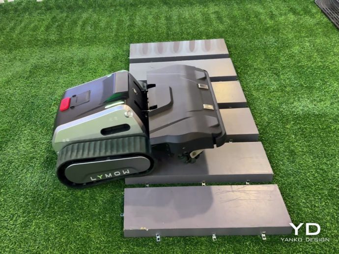 Rotary blades, tank treads, cyclone airflow: Lymow One Plus robot mower bets everything on cut quality