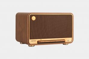 Edifier D32 Retro Hi-Fi Speaker Hides AirPlay and 11-Hour Battery