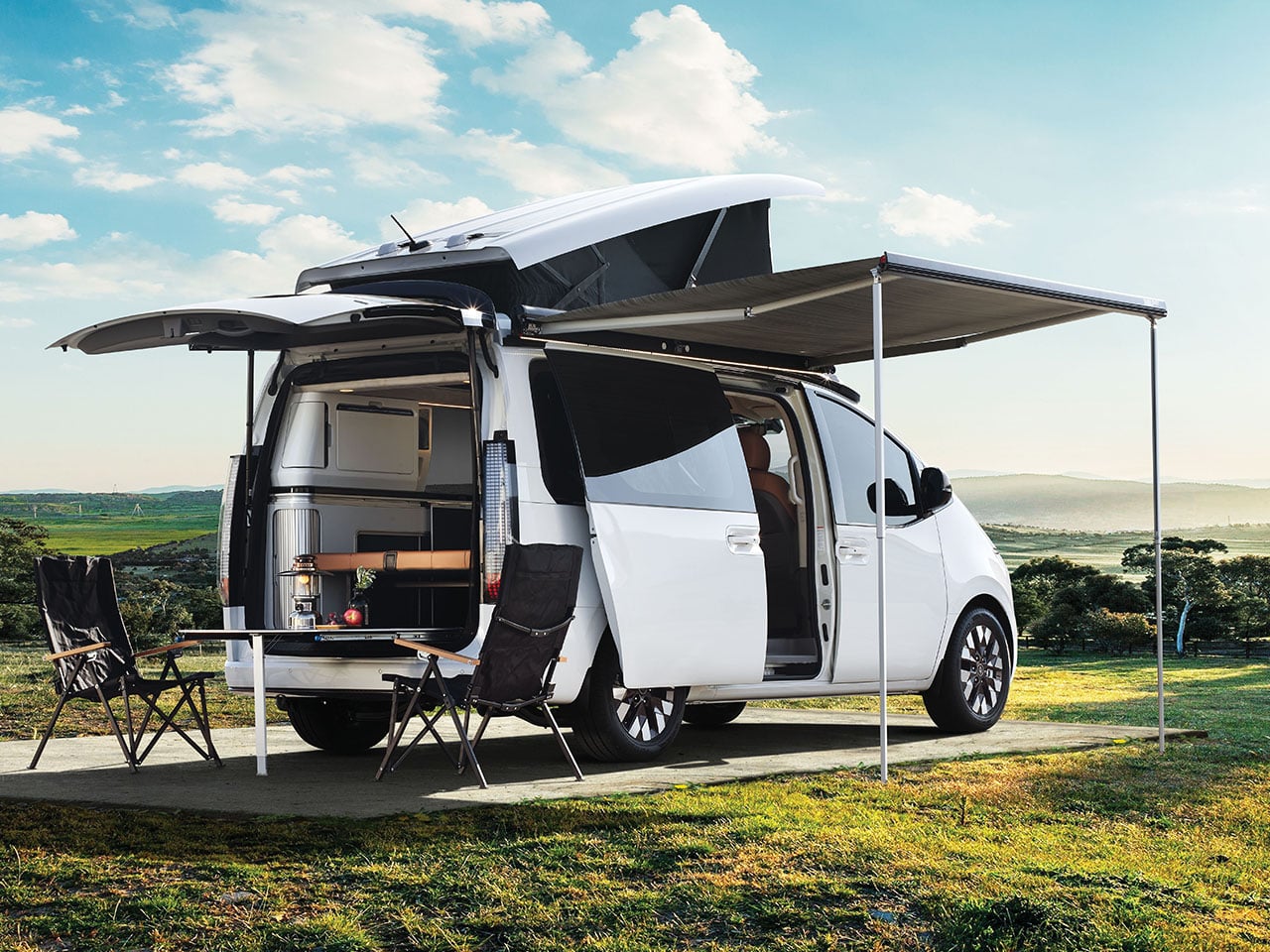 yankodesign.com - Gaurav Sood - Hyundai's STARIA Electric Camper reimagines adventure beyond the grid