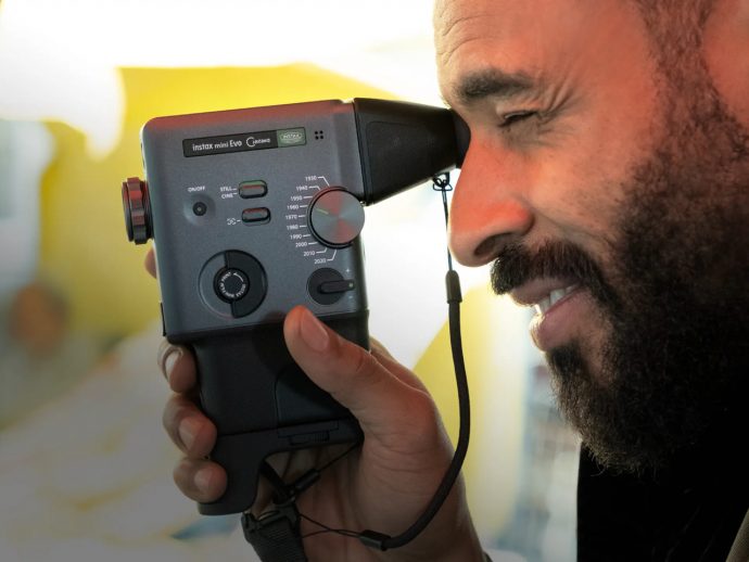 instax mini Evo Cinema Hides 15-Second Clips Inside QR Code on Prints