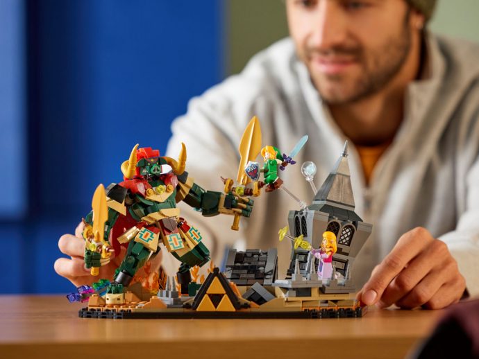 LEGO recreates iconic battle from Legend of Zelda: Ocarina of Time