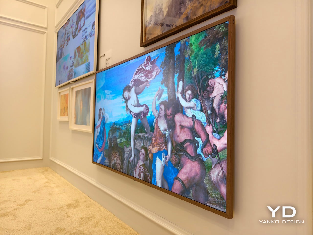 yankodesign.com - Sarang Sheth - LG Collaborated with Museum Curators to Bring the Gallery TV to CES 2026