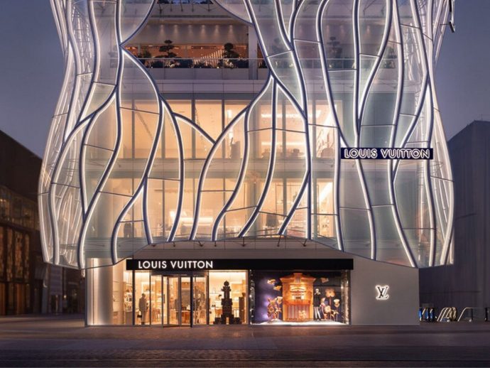 Louis Vuitton’s Beijing Flagship Turns Retail Into a Vertical, Immersive Journey