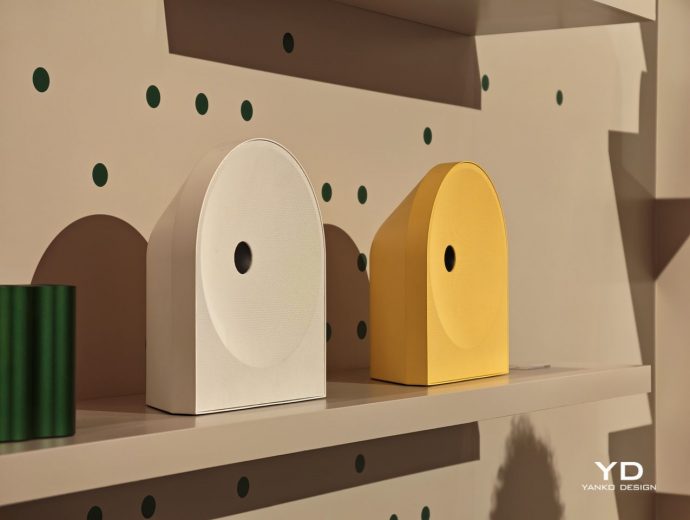 Samsung Taps Bouroullec to Design Speakers That Blend Into Rooms