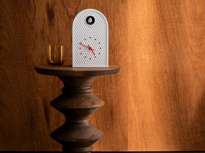 These Perforated Metal Clocks Turn Timekeeping Into Moving Art