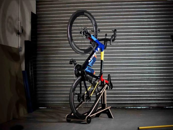 This $175 Bike Stand Finally Solved Our Garage Storage Mess