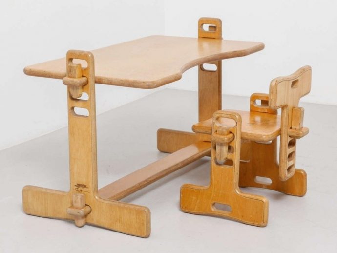This 1970s Kids’ Desk Flatpacked Before IKEA Even Existed