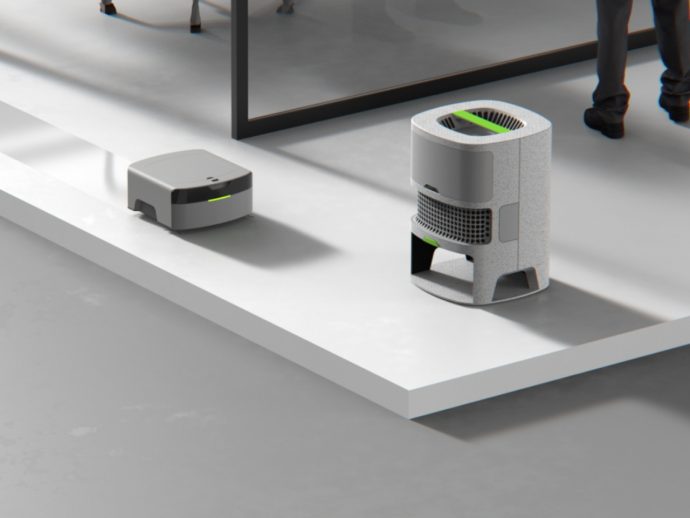 This 3-in-1 Cleaning Robot Fits in a Backpack