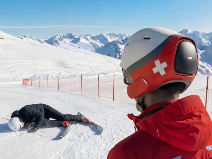 This AR Ski Helmet Finally Lets Rescuers Control Tech By Eye