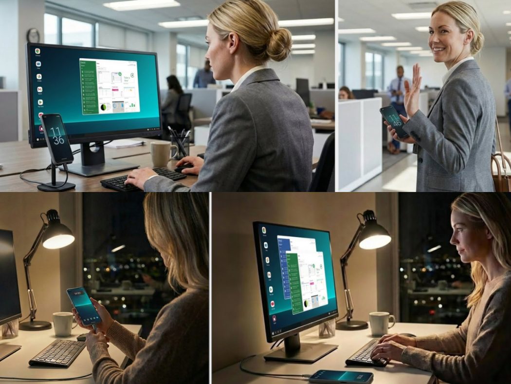 This Phone Runs Android, Linux, and Windows to Replace 3 Computers ...