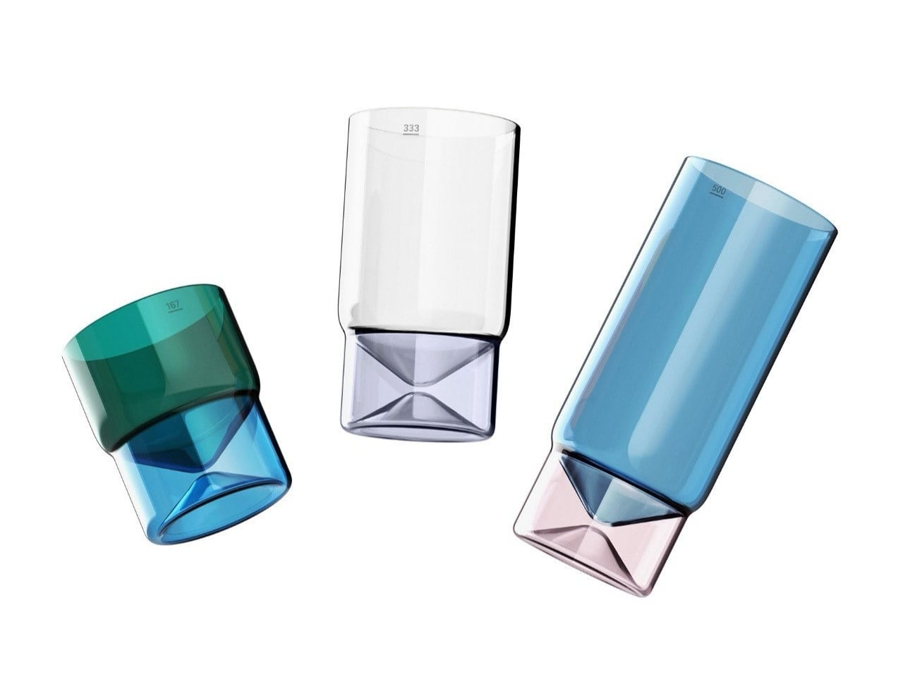 This Platinum-Winning Glass Stacks Like a Chalice - Yanko Design