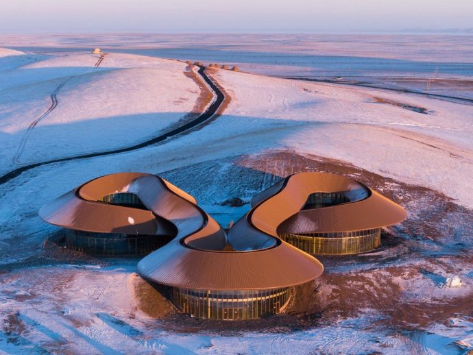 This Steppe Visitor Center Treats a Volcano as Landscape, Not Landmark