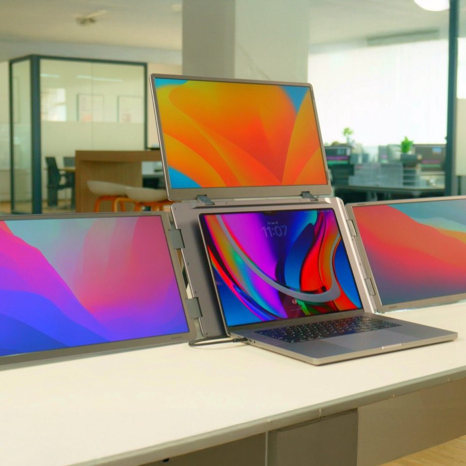 Forget a Second Screen, This $799 Portable Monitor Adds Three 18.5