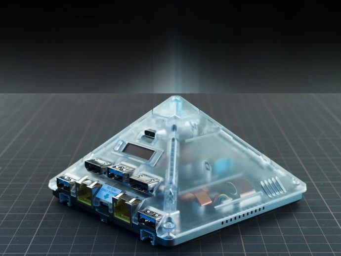 AI Mini PCs Don’t Need to Hide: This One’s a Sci-Fi Pyramid