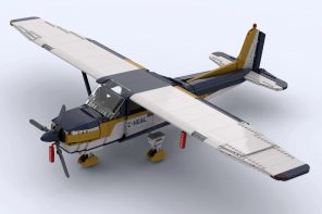 Cessna 172 (The Most Manufactured Plane in History) Just Got Immortalized in 2,000 LEGO Bricks