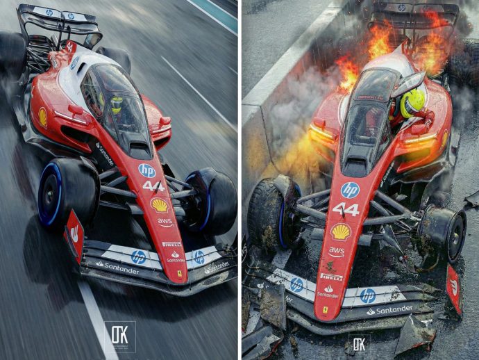 Formula 1 ‘Closed Cockpit’ Concept shows the future of the Halo as a Safer Enclosed Canopy