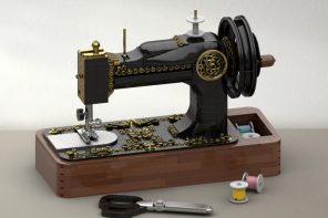 Functional LEGO Sewing Machine actually moves a needle up and down when cranked