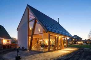 This Dutch Barnhouse Breaks Every Suburban Design Rule on Purpose