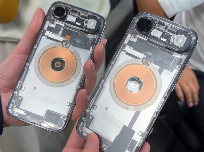 Modded Transparent iPhone Air with a Working SIM Slot Looks Like Apple and Nothing had a Dream Child