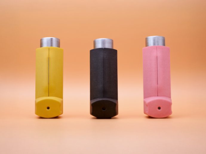 Colorful Inhaler Case Laser-Engraves Names So Kids Aren’t Embarrassed