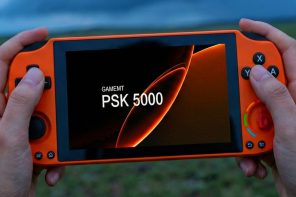 GameMT Pocket Super Knob 5000 handheld sacrifices joystick for a dial knob