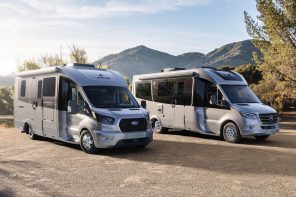 Leisure Travel Vans Unity TBX redefines luxury motorhomes with a true adventure garage