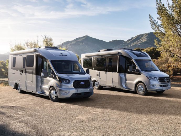 Leisure Travel Vans Unity TBX redefines luxury motorhomes with a true adventure garage