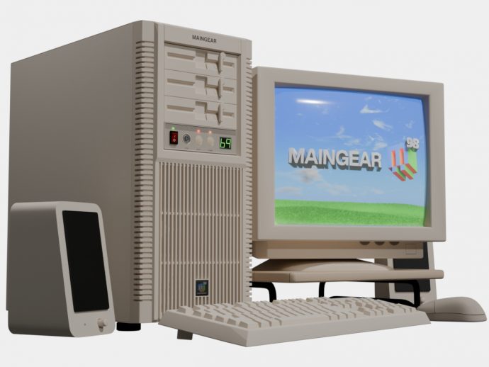 Maingear Retro98 Is the 90s Dream PC Finally Built with 2026 Hardware