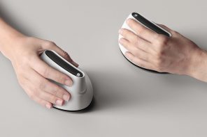 OLOID ergonomic mouse is designed for hassle-free ambidextrous switching