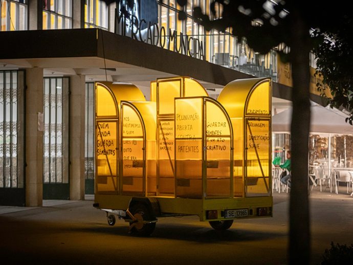 Portugal Just Built a Greenhouse That Travels the City on Wheels