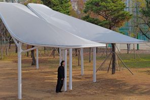 Seoul Just Built Wing-Shaped Shelters That Survive Typhoons