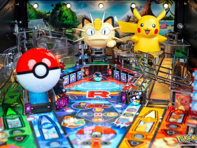 Stern Built a Pokémon Pinball Machine Where Ramps Catch Pikachu