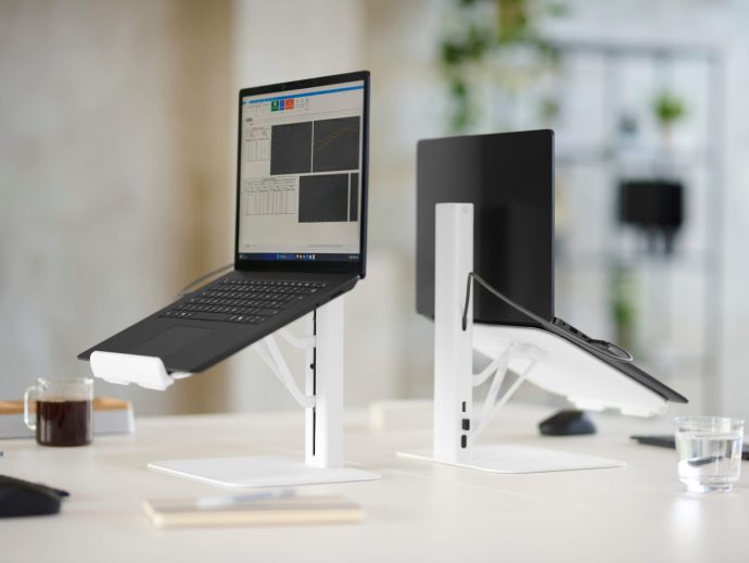Stop Hunching Over Your Laptop: This Stand Has a USB Hub Built In
