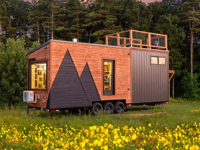 The Park Tiny Home Elevates Compact Living with Rooftop Terrace