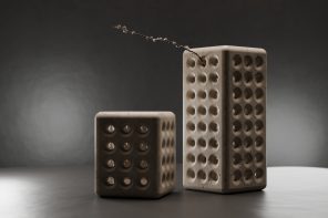 These Perforated Marble Blocks Create Shifting Light Patterns