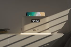 This Bedside Charger UV-Cleans Your Phone and Pops It Up Like Toast