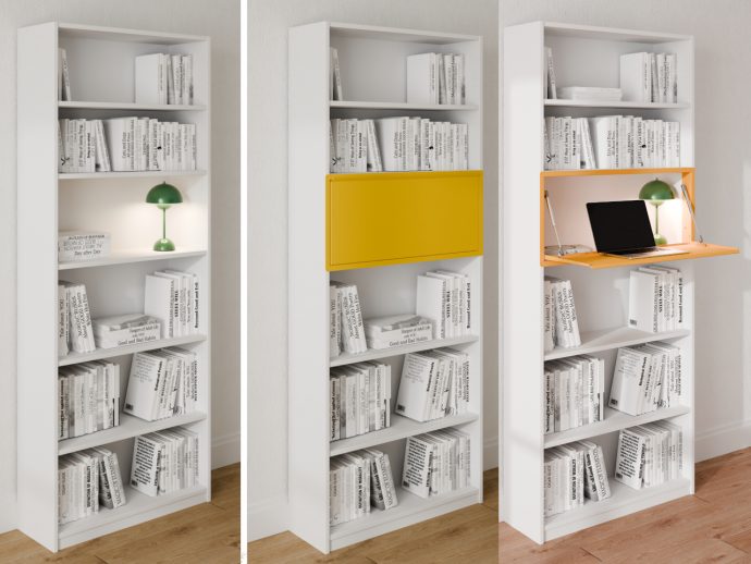 This €289 Add-On Turns Your €49 Billy Bookcase Into a Standing Desk