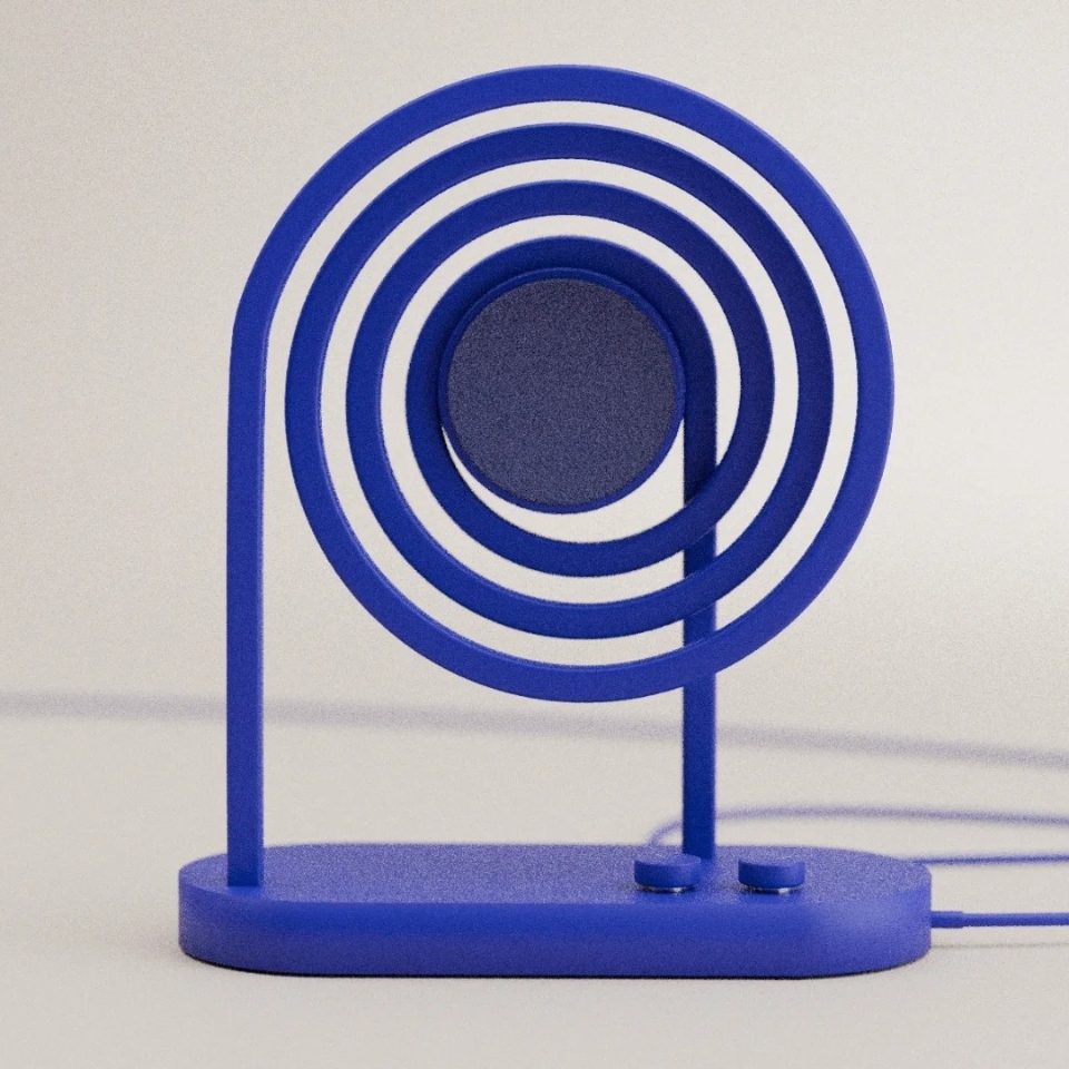 This Speaker Turns Sound Waves Into Sculptural Art - Yanko Design
