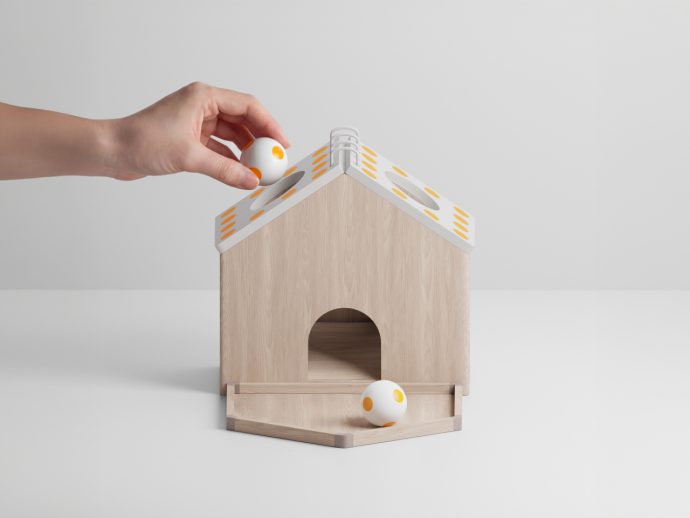 This Wooden House Toy Fights Loneliness in Nursing Homes with Play