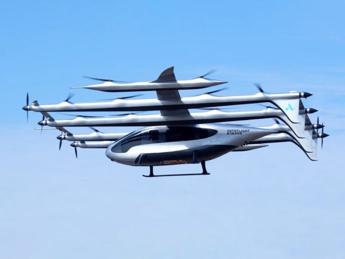 World’s First 5-Ton 10-Seater eVTOL Takes Flight In China