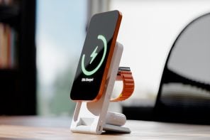 $130 Charger Turns 3 Nightstand Cables Into One Folding Pad