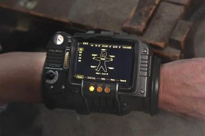 Bethesda Made a Real Pip-Boy Wearable for $299 and It Even Has a Radiation Detector