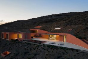 A Hotel in Greece That Hides Inside the Cliff Instead of Sitting on It