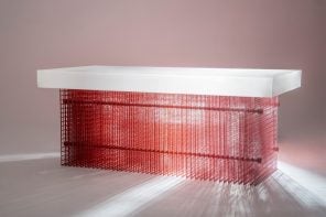 Dhruv Agarwwal’s Blur Coffee Table Turns an Optical Illusion Into Furniture